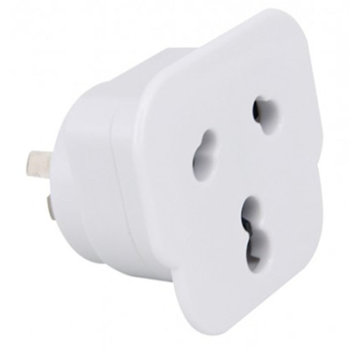 PUDNEY P4418 Multi Reverse International Inbound Travel Adaptor Use in NZ & Australia for Products from South Africa / India