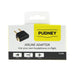 PUDNEY P1290 Airline air plane Adapter 3.5mm socket to fit most headphones  in-flight Gold plated A2 plug connector also compatible with D2 sockets. 3.5mm socket to fit most headphones.