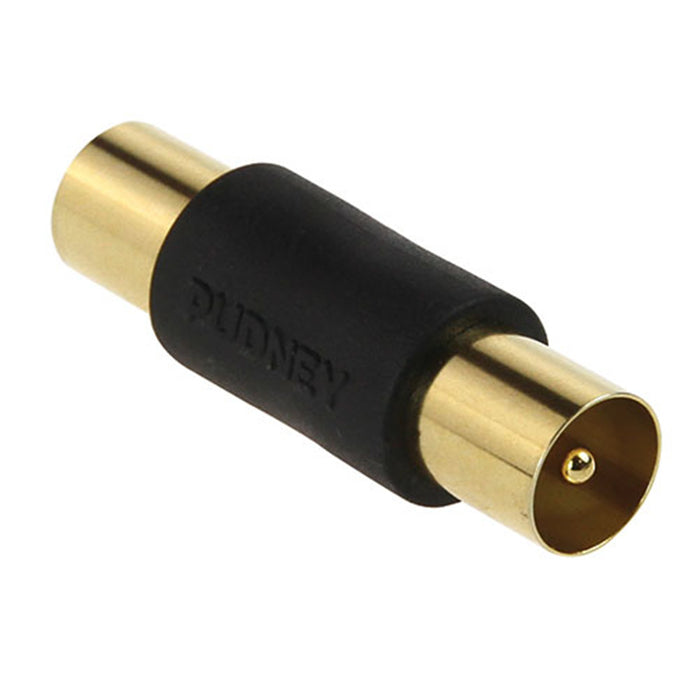 PUDNEY P3504 Coaxial TV Plug to Plug Coupler