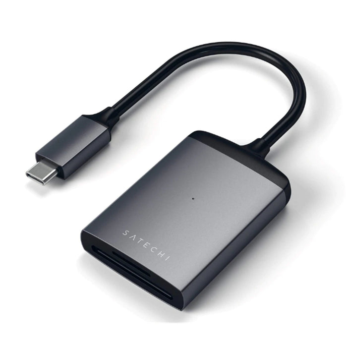 SATECHI USB-C  UHS-II MIcro/SD Card Reader (Space Grey)