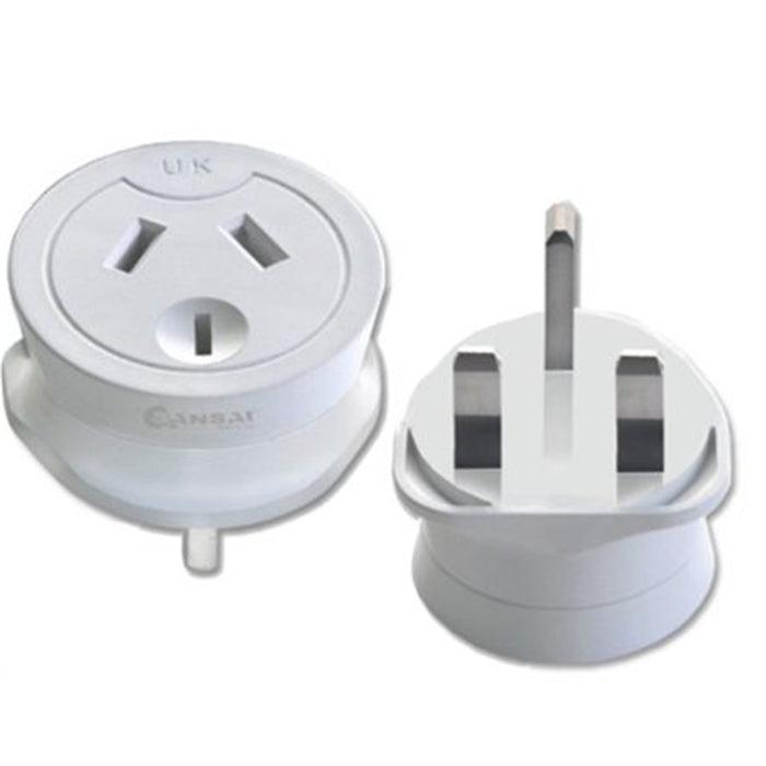 Sansai STV-1011 OutboundTravel Adapter - NZ/AU to UK Plug