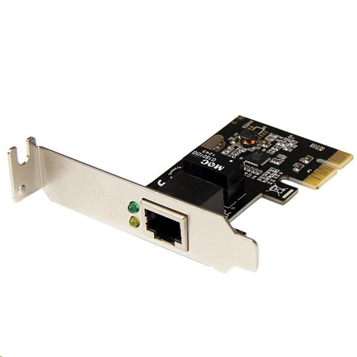 StarTech.com ST1000SPEX2L 1 Port PCI Express PCIe Gigabit NIC Server Adapter Network Card - Low Profile w/Standard Profile Bracket