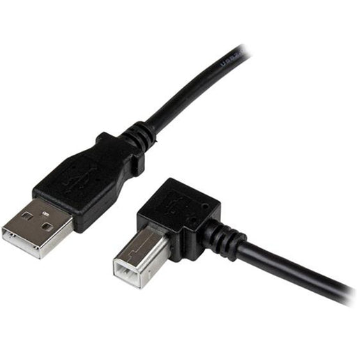 StarTech.com USBAB2MR 2m USB 2.0 A to Right Angle B Cable M/M