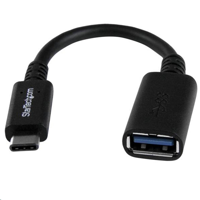 StarTech USB31CAADP USB-C to USB-A Adapter Cable - M/F - 6in - USB 3.0 - USB-IF Certified