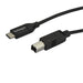 StarTech.com USB2CB2M 2m 6ft USB C to USB B Cable - USB 2.0