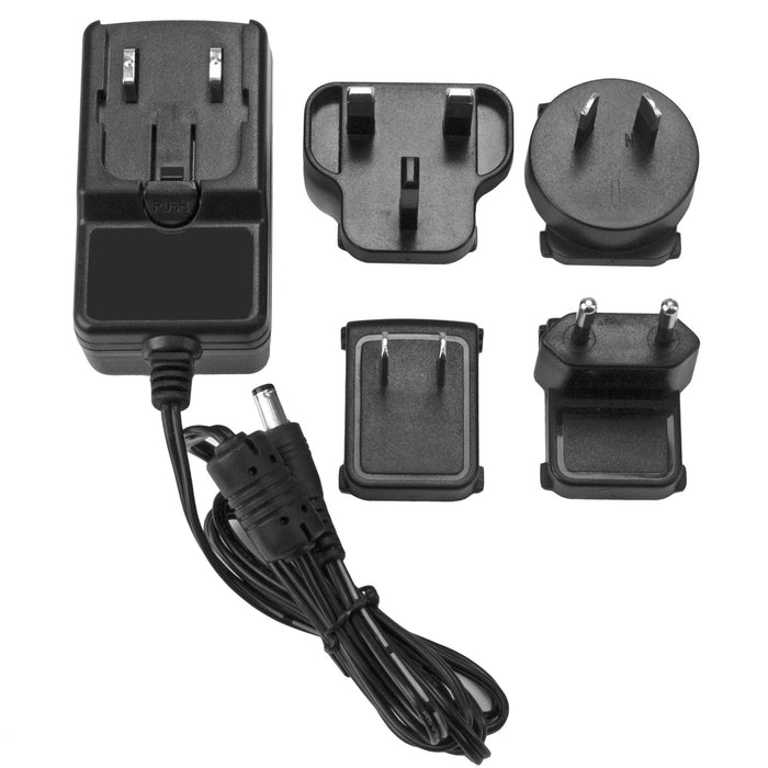 StarTech.com SVA12M2NEUA Replacement 12V Power Adapter - 12V 2A M-Type Barrel (Inner Diameter: 2.1 mm Outer Diameter: 5.5 mm)