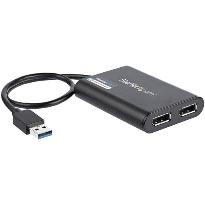 StarTech.com USB32DP24K60 Adapter USB to Dual DisplayPort 4K 60Hz