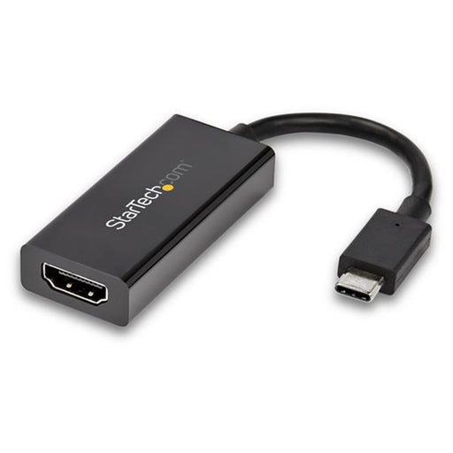 StarTech.com CDP2HD4K60H USB-C to HDMI Adapter - 4K 60Hz Video HDR10 - USB-C to HDMI 2.0b Adapter Dongle - USB Type-C DP Alt Mode to HDMI Monitor/Display/TV - USB C to HDMI Converter