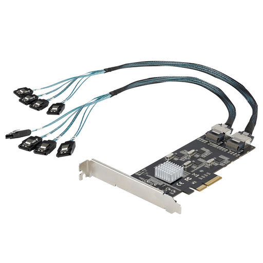 StarTech.com 8P6G-PCIE-SATA-CARD 8 Port 6Gbps SATA PCIe Card Controller