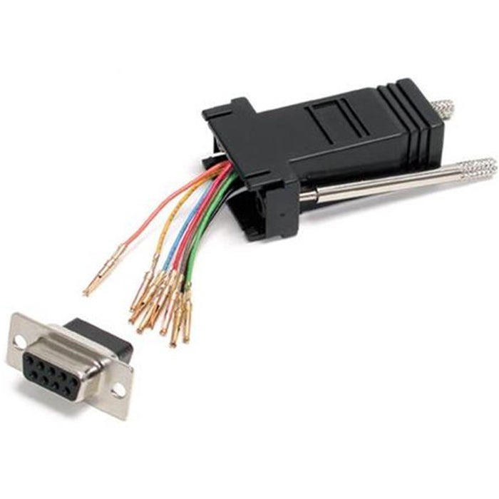 StarTech.com GC98FF DB9 Female to RJ45 Female Modular Adapter