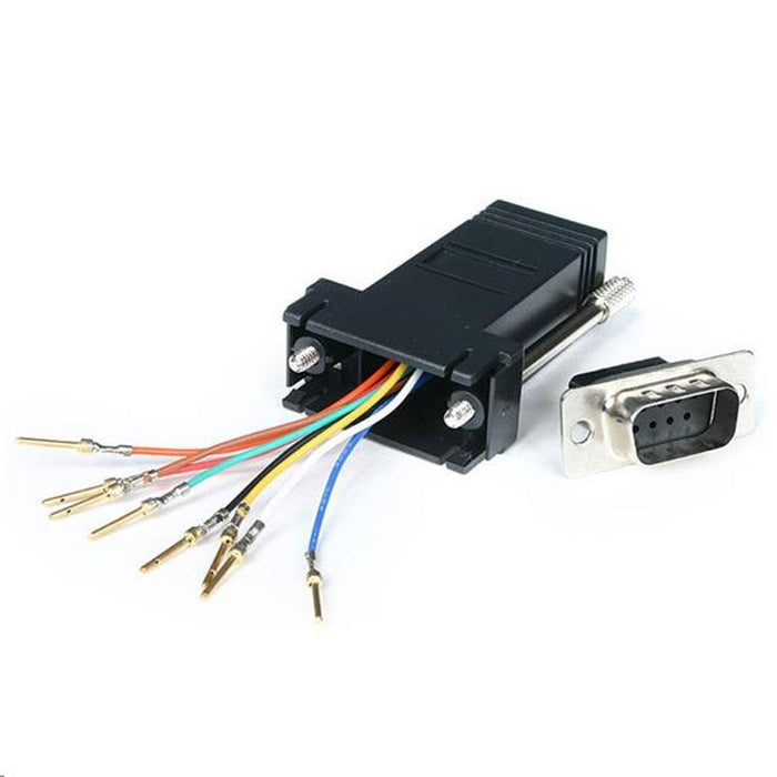 StarTech.com GC98MF DB9 to RJ45 Modular Adapter - M/F Convert your DB9 female connector into an RJ45 female connector