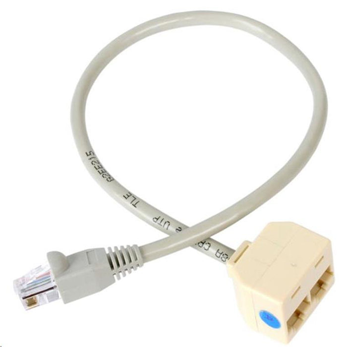 StarTech.com RJ45SPLITTER 2-to-1 RJ45 Splitter Cable Adapter - F/M (Usage note in features)