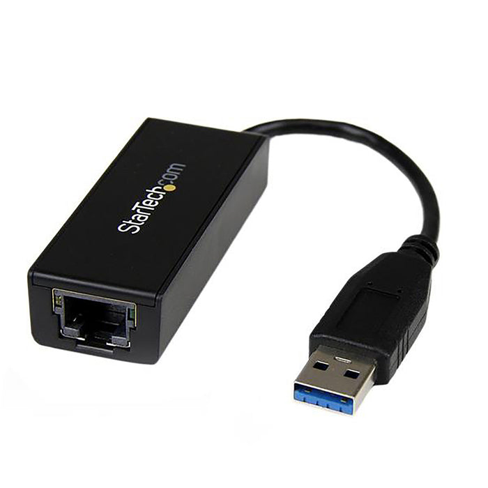 StarTech.com USB31000S USB 3.0 to Gigabit Ethernet Network Adapter 10/100/1000 Mbps USB to RJ45 USB 3.0 to LAN Adapter USB 3.0 Ethernet Adapter (GbE) TAA Compliant