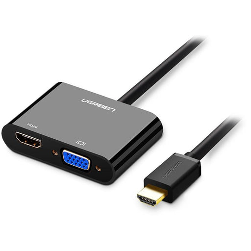 UGREEN UG-40744 HDMI to VGA + HDMI Converter