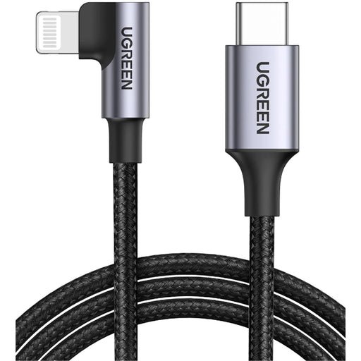 UGREEN Ugeen 1m Angled Lightning To Type-C 2.0 Cable