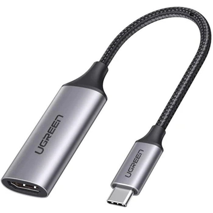 UGREEN 70444 USB-C to HDMI Adapter Cable 4K60Hz Aluminum Type C Thunderbolt 4/3 Converter Male to Female Compatible with iPhone 16/15 Pro Max Plus iPad Mini Air MacBook Pro Galaxy S24Ultra iMac XPS 17