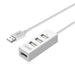 Unitek Y-2146 USB2.0 4 Port Hub. Plug and play. Backward compatilbe with USB1.1. Colour White