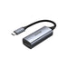 Unitek V1411A Slim USB-CtoDisplayPortConverter.ConvertUSB-CtoDisplayPort.AluminiumHousingwithBraidedNylon Cable. Supports Resolution up to 4K 60Hz. Plug & Play. Grey & Black Colour.