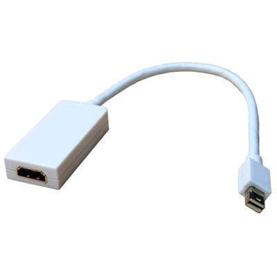 Dynamix C-MDP-HDMI 0.2m Mini DisplayPort to HDMI Passive Cable Convertor. Max Res: 1080p60Hz (1920x1080) for Apple Macbook Air /Pro /Surface Pro3