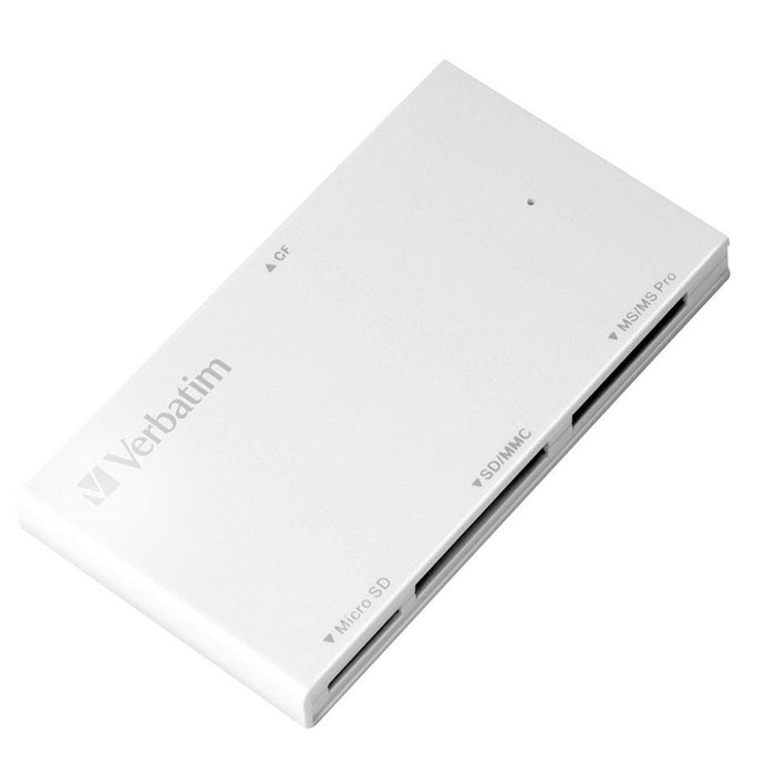 Verbatim 64901 USB3.0 4-in-1 Card Reader - White