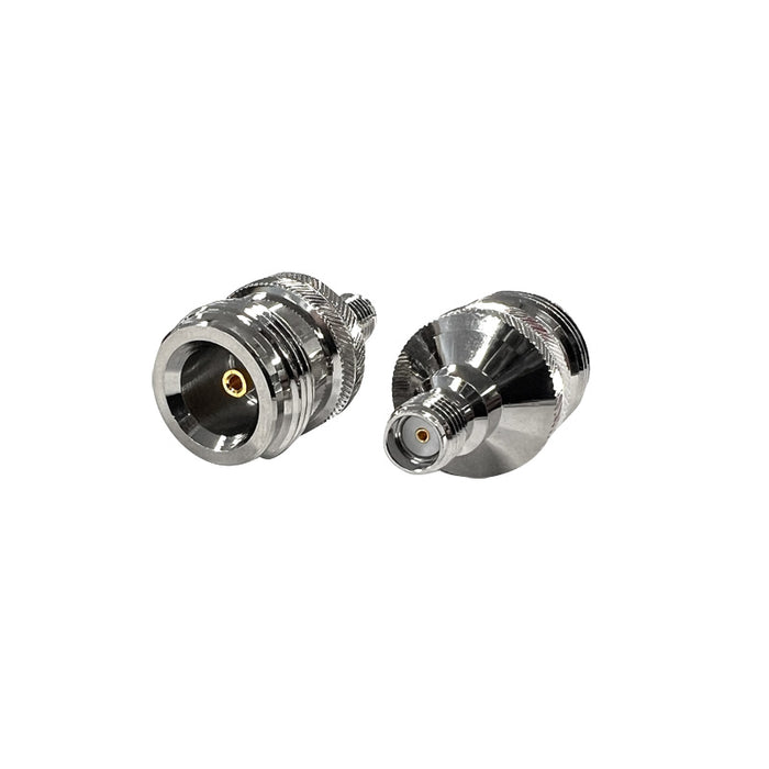 N-Female to SMA-Female 50 Ohm Adaptor