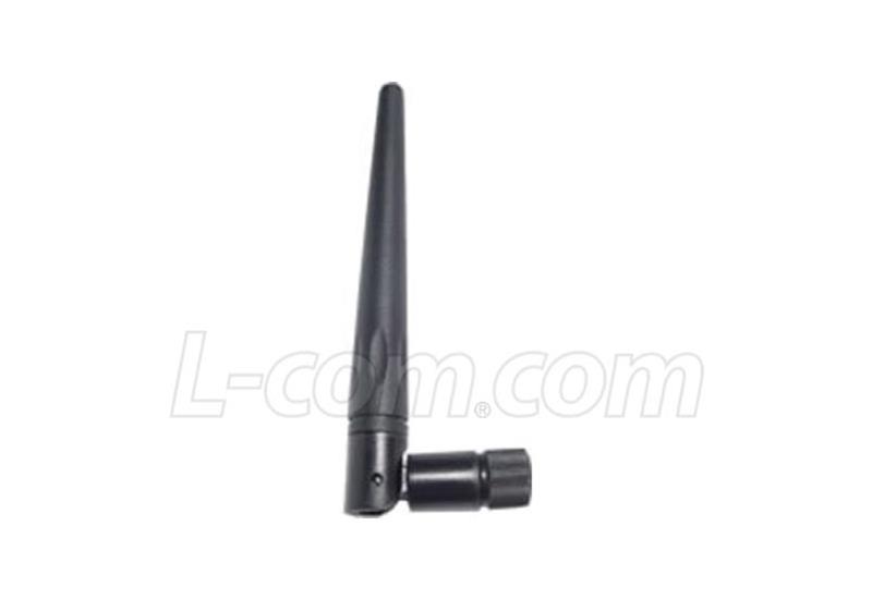 2.4GHz 2dBi RP-SMA Male Rubber Dipole Antenna