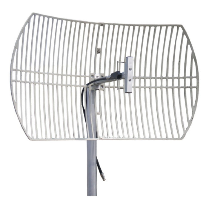 860MHz - 960MHz 15dBi Parabolic Grid Antenna - N Female