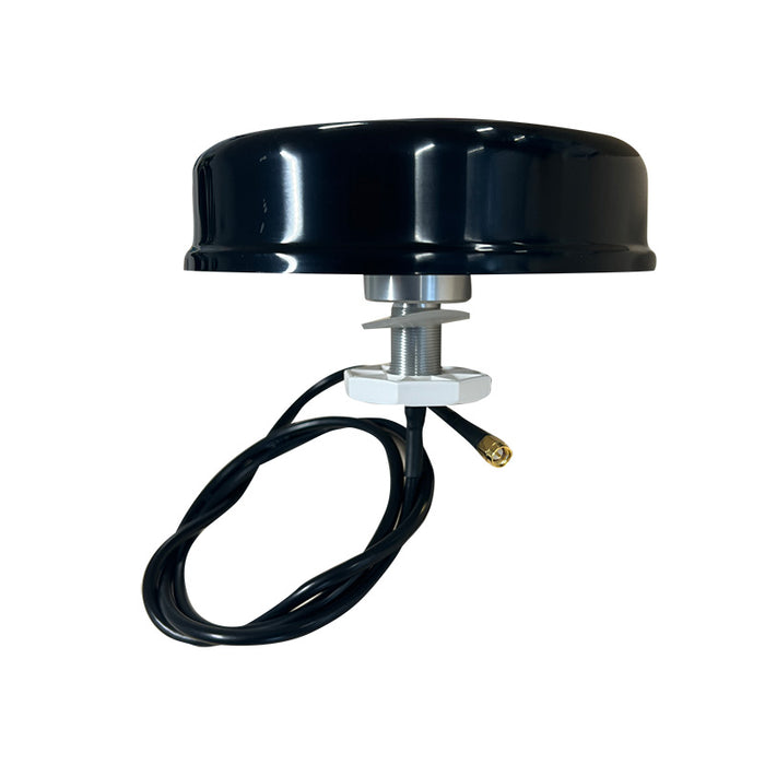 5dBi 900 - 928 MHz Low Profile Outdoor Omni Antenna with 100cm Cable and SMA Male connector - Black, UV Stable IP65