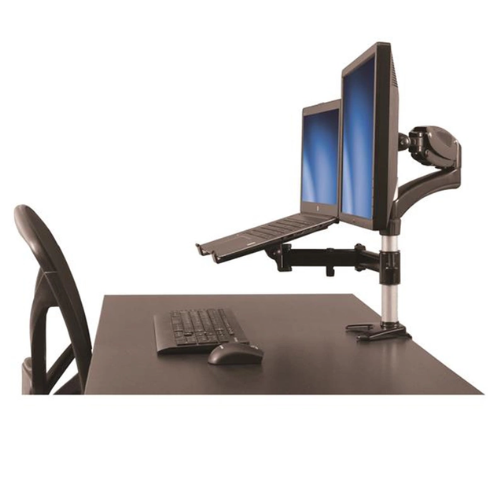 STARTECH.COM SINGLE-MONITOR AND LAPTOP STAND - ONE-TOUCH HEIGHT ADJUSTMENT 5 YR