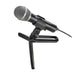 Audio-Technica ATR2100x-USB Handheld Cardioid Dynamic USB/XLR Microphone w/On/off switch &headphone volume control Stand clamp for 5/8"-27 threaded stands; tripod desk stand