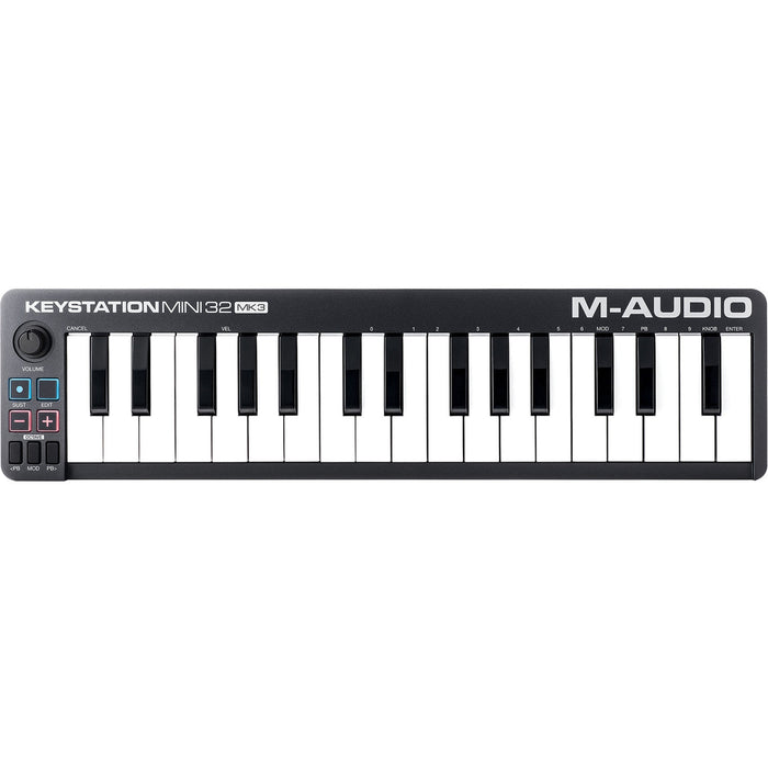 M-Audio Keystation Mini 32 MK3 Portable Mini-USB MIDI Controller