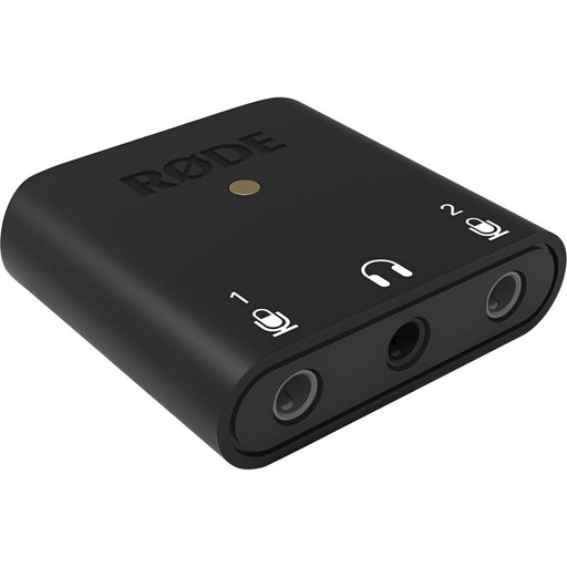 RODE AI-MICRO Ultracompact 2x2 USB Type-C Audio Interface Up to 24-Bit / 48 kHz Resolution Bus Powered / Mac Windows iOS Android Zero-Latency Monitoring 1 Headphone Output