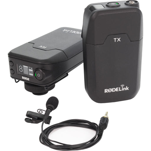 RODE RODELink Filmmaker Wireless Microphone Kit  Wireless  Digital Camera-Mount Omni Lavalier Microphone System (2.4 GHz)