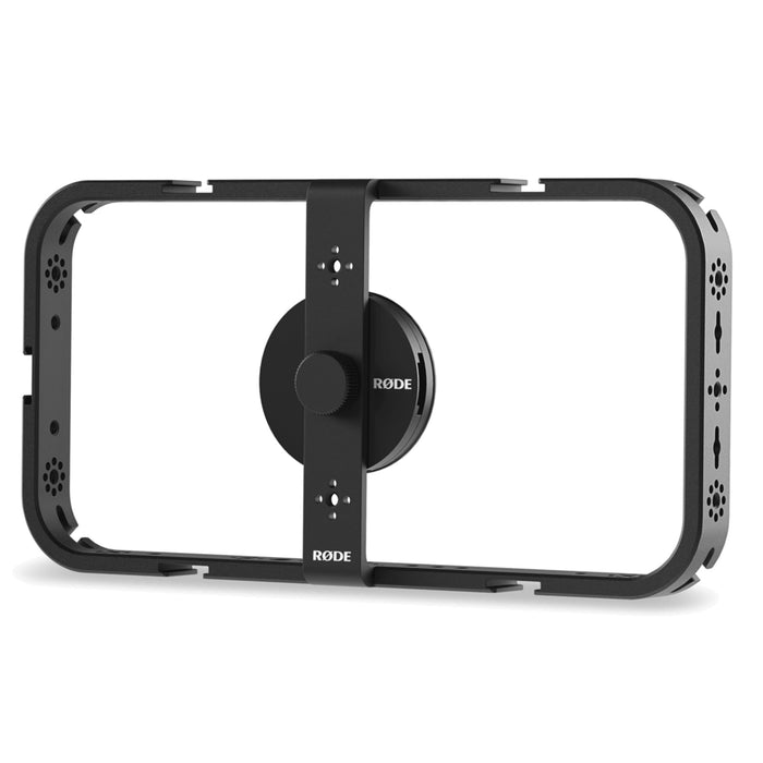 RODE Phone Cage - Aluminum Construction Supports Portrait and Landscape Modes Cable Management Slots MagSafe Compatible