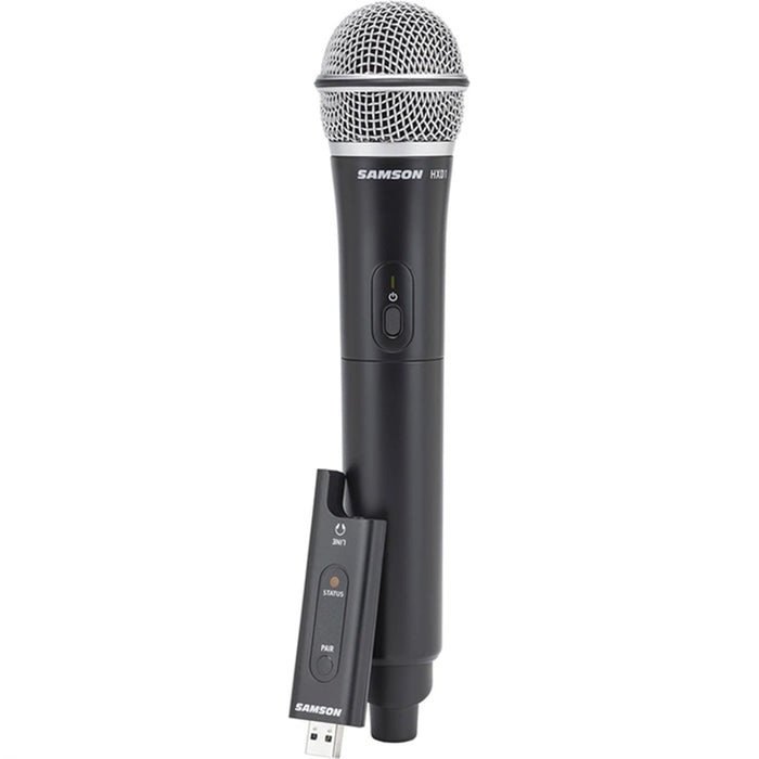 SAMSON ESWXPD2HQ6 STAGE XPD2 USB WIRELESS MICROPHONE SYSTEM WITH HANDHELD MICROPHONE - COMPATIBLE WITH MACPC SMARTPHONE AND SAMSON EXP