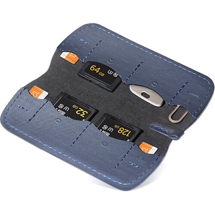 PGYTECH Memory Card Wallet - Deep Navy