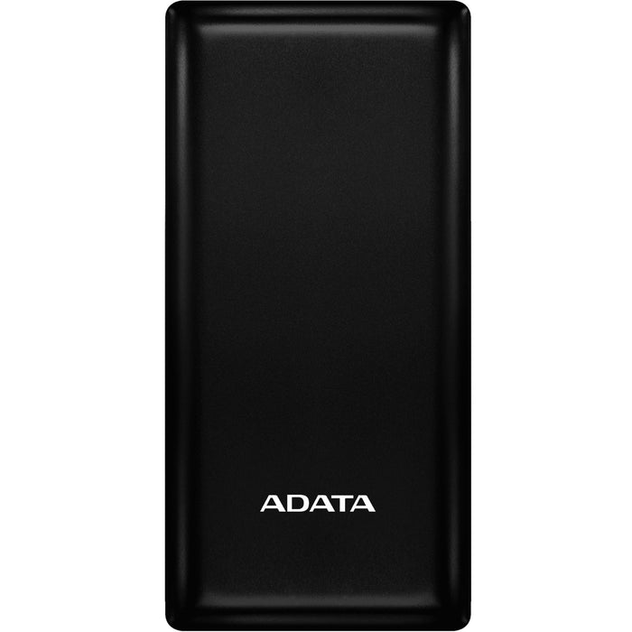 ADATA C20 20000mAh USB-C + 2X USB-A Power Powerbank - With Multi-Circuit Protection -    Black