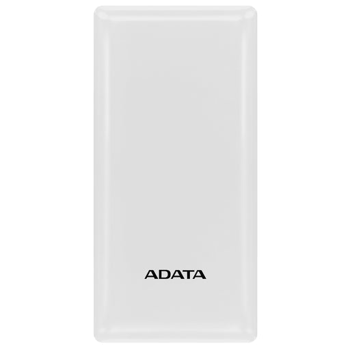 ADATA C20 20000mAh USB-C + 2X USB-A Power Powerbank - With Multi-Circuit Protection -   White