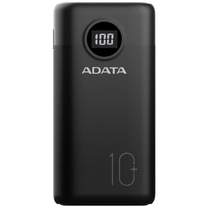 ADATA P10000QCD 10000mAh Quick Charge Power Bank - Black