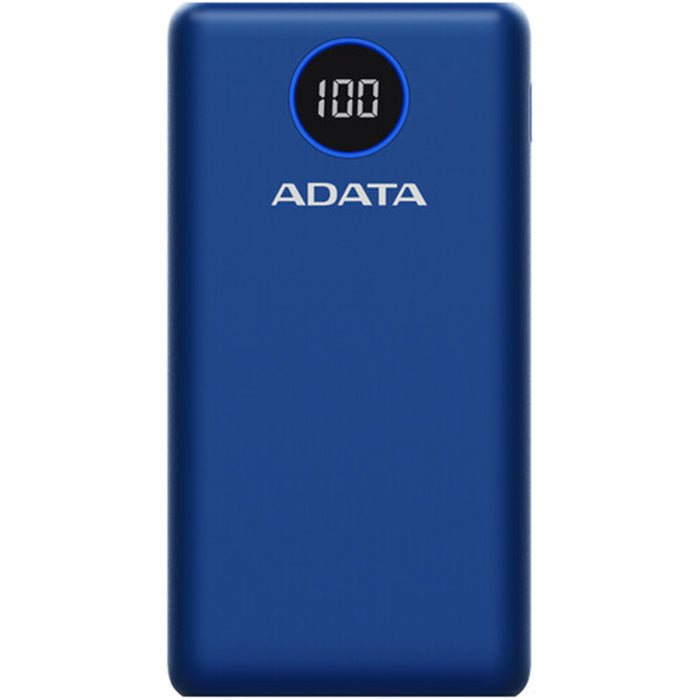 ADATA P20000QCD 20000mAh Quick Charge Power Bank - Blue