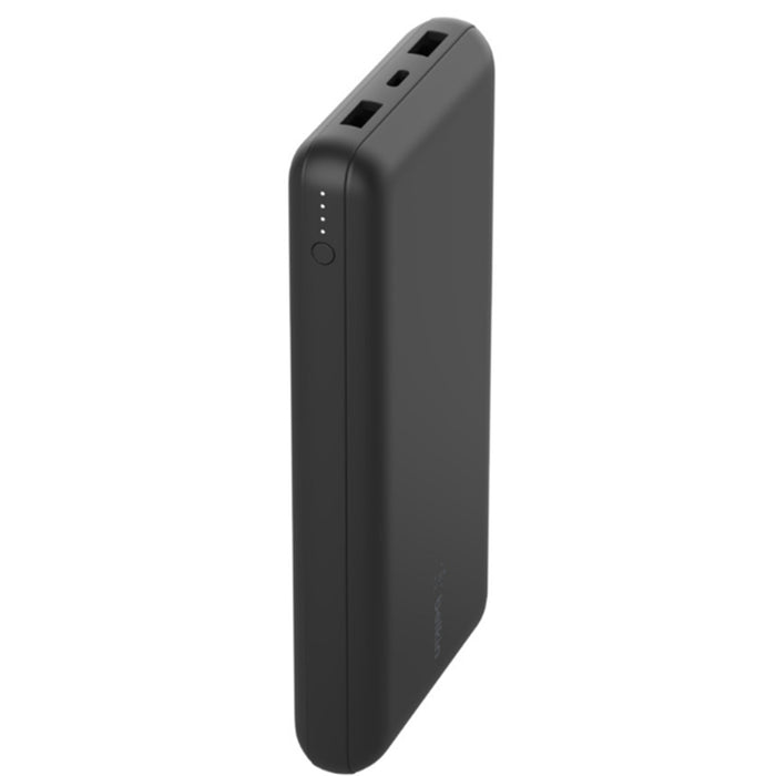 Belkin BoostCharge 20K Power Bank - Black 2x 12W USB-A Ports & 1x 15W USB-C Port