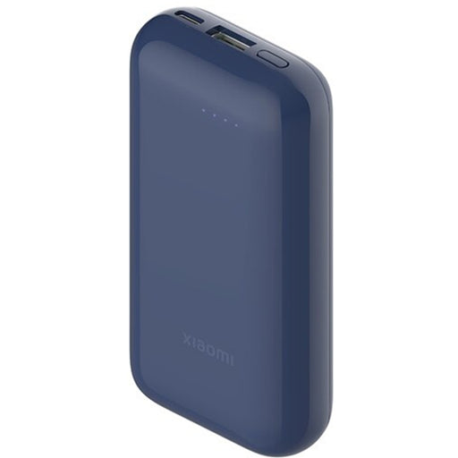 Xiaomi Pocket Edition Pro 10000mAh 33W Power Bank - Midnight Blue Small Compact Design - 212G Light Weight - Contains 2-in-1 Cable