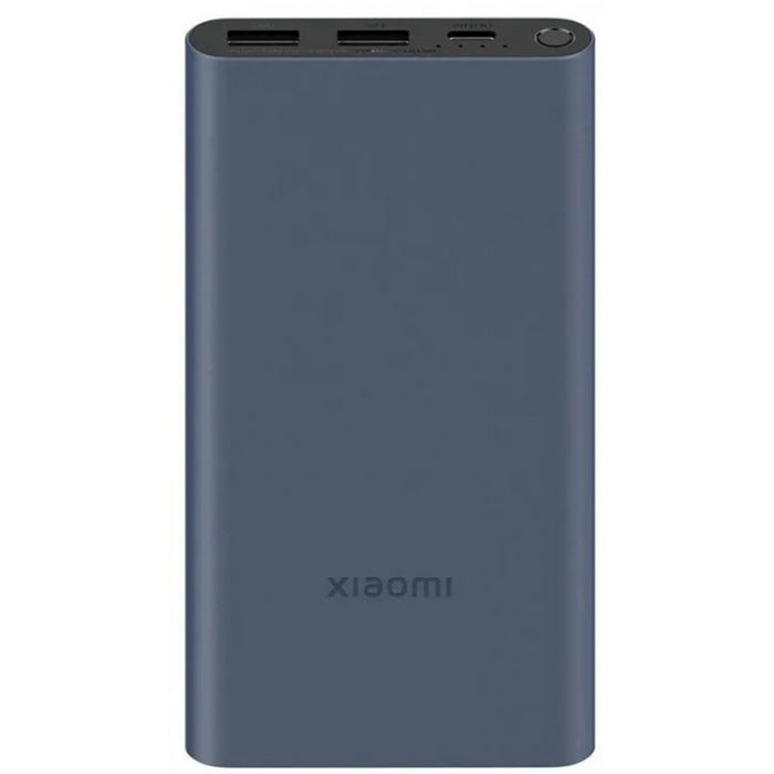 Xiaomi 10000mAh 22.5W Fast Charging Power Bank - Navy Triple Port (2x USB-A - 1X USB-C) - Max 22.5W - Output - Supports iPhone 20W PD Fast Charging - Supports Samsung Quick Charging