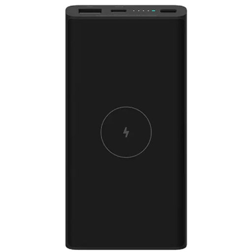 Xiaomi Mi 10000mAh 10W Wireless Charging Power Bank - Black Up to 10W Wireless Charging - Dual Port + (1x USB-A - 1x USB-C) - 22.5W Wired Charging - Passthrough Charging - Advance Circuit Chip for 9 Level Protection