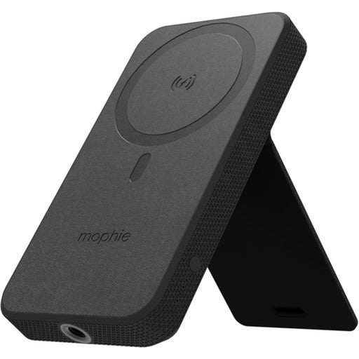 Mophie 10000mAh Magnetic Wireless Charging Power Bank Built-in Adjustable Stand - USB-C Charging - Up to 7.5W Wireless Charging - Compatible with Apple MagSafe Charging - Built in Mounting Solution