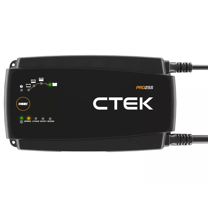 CTEK 40-200 PRO25S Professional Battery Charger and Power Supply 12V 25A Highly efficient 25A battery charger & power supply