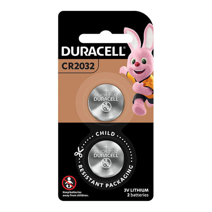 Duracell Lithium Coin Battery Cr2032 Pack of 2