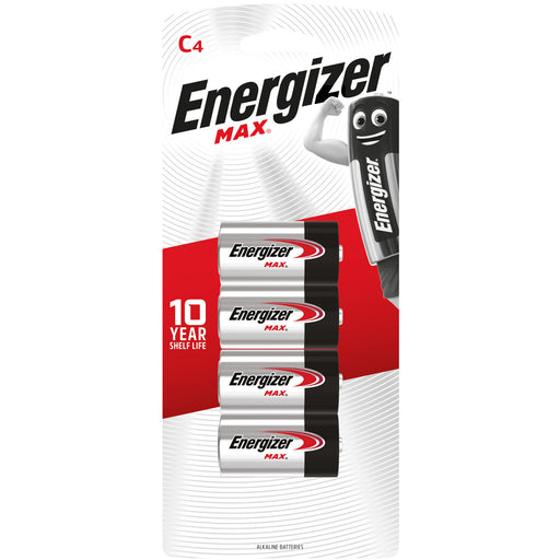 Energizer MAX C Batteries - 4 Pack