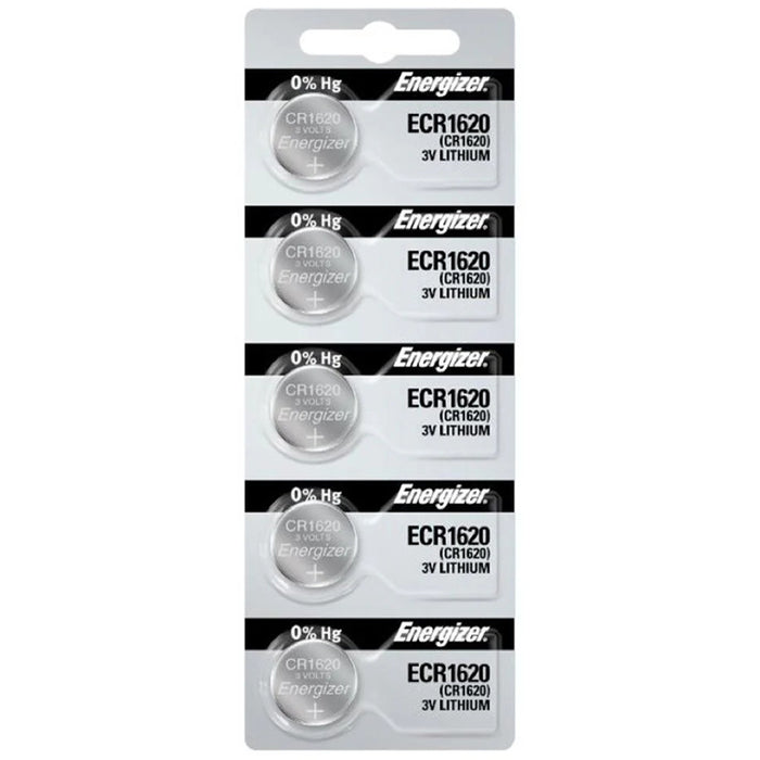 Energizer Specialty LITHIUM  CR1620  TEARSTRIP 5 cells per strip  Price for 5 batteries