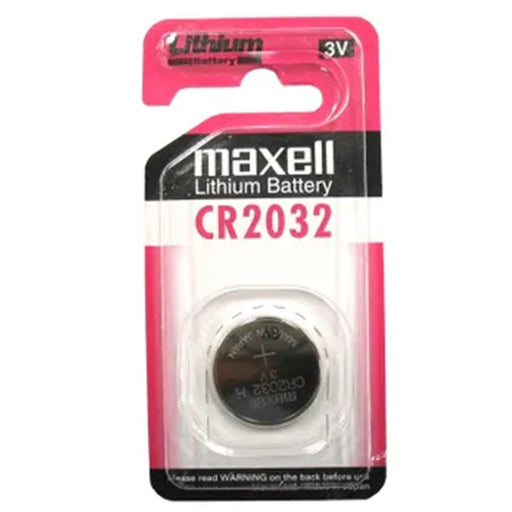 Maxell MXCR2032H CR2032 LITHIUM BATTERY CR2032H 3V RETAIL PACKAGING 1 EACH